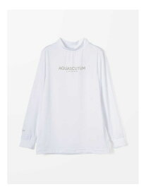 Aquascutum GOLF GOLF MEN - AQロゴアンダーシャツロング アクアスキュータム インナー・ルームウェア その他のインナー・ルームウェア ホワイト ブラック【送料無料】