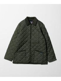UNITED ARROWS ＜LAVENHAM＞DENHAM/デンハム/キルティングジャケット ユナイテッドアローズ ジャケット・アウター テーラードジャケット・ブレザー グリーン ブラック【送料無料】