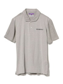 BEAMS GOLF PURPLE LABEL BEAMS GOLF PURPLE LABEL / イタリアンカラー パイル ポロシャツ ビームス ゴルフ トップス スウェット・トレーナー ベージュ ホワイト ネイビー【送料無料】