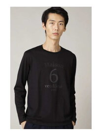 HIGH STREET HIGH STREET∴Rawtusコラボプリント長袖Tee トルネードマート トップス カットソー・Tシャツ ブラック ホワイト【送料無料】