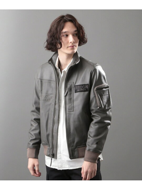 楽天市場】【SALE／40%OFF】AVIREX レザージャケット/LEATHER JACKET 