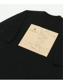 【SALE／30%OFF】ikka AIRWALK エアウォーク プリントTシャツ イッカ トップス カットソー・Tシャツ ホワイト グレー ブラック【RBA_E】