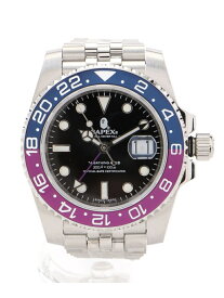 A BATHING APE TYPE 2 BAPEX #1 M ア ベイシング エイプ アクセサリー・腕時計 腕時計 シルバー【送料無料】