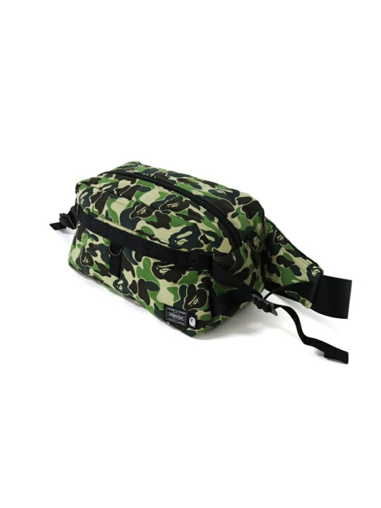 楽天市場】A BATHING APE PORTER ABC CAMO WAIST BAG M ア ベイシング 