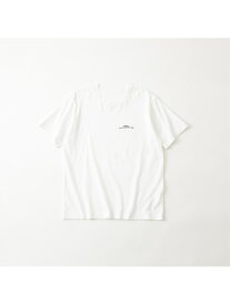 White Mountaineering (M)LOGO EMBROIDARY T-SHIRT ホワイトマウンテニアリング トップス カットソー・Tシャツ ブラック グレー ネイビー ホワイト【送料無料】