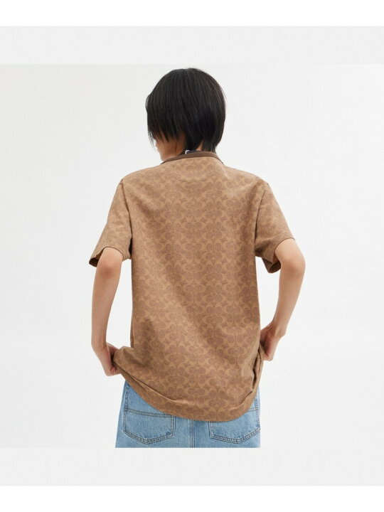 楽天市場】COACH 【公式】エッセンシャル シグネチャー Tシャツ コーチ 