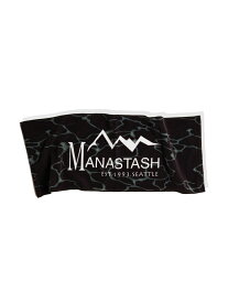 MANASTASH MANASTASH/マナスタッシュ/LITHIUM FACE TOWEL/リチウムフェイスタオル マナスタッシュ ファッション雑貨 その他のファッション雑貨 ブラック ブルー【送料無料】