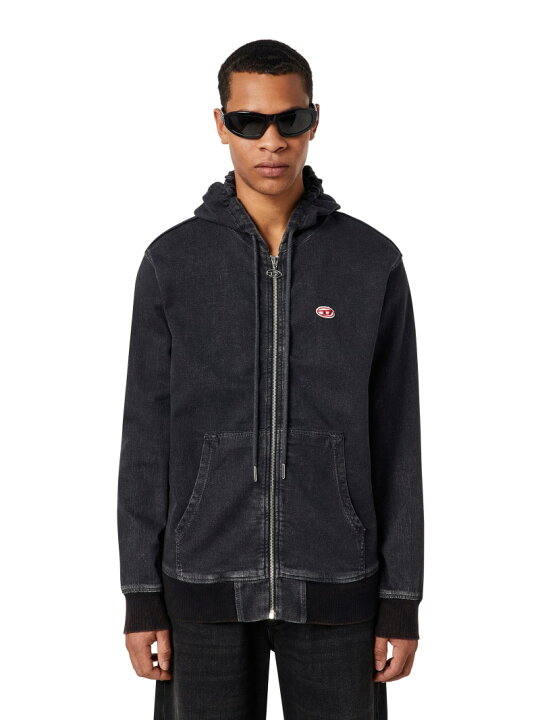 楽天市場】DIESEL DIESEL SS22 メンズ ジップアップ パーカー ジョグ  