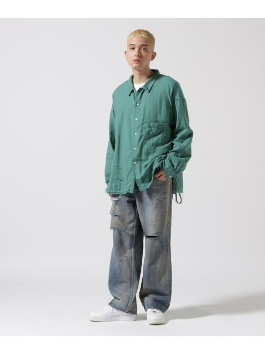 楽天市場】GARDEN TOKYO ANCELLM/アンセルム/CRASH SELVEDGE DENIM 