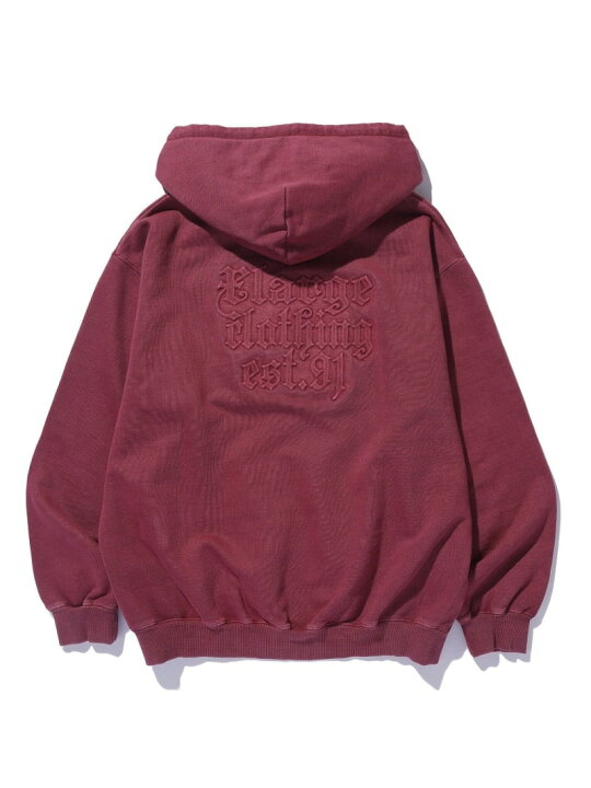 楽天市場】XLARGE PIGMENT EMBOSSED ZIP HOODED SWEATSHIRT エクストラ 