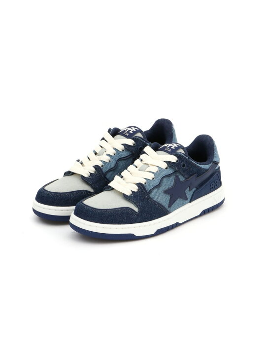 楽天市場】A BATHING APE BAPE SK8 STA DENIM ア ベイシング エイプ 