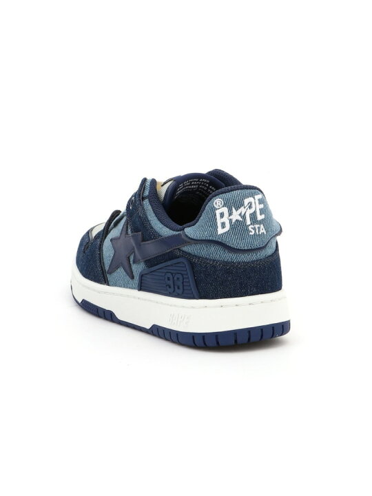 楽天市場】A BATHING APE BAPE SK8 STA DENIM ア ベイシング エイプ 