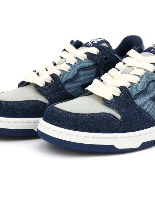 楽天市場】A BATHING APE BAPE SK8 STA DENIM ア ベイシング エイプ 