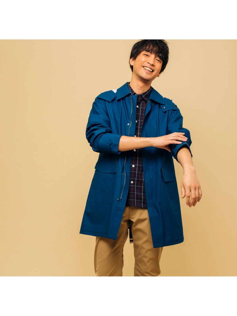 【SALE／50%OFF】AIGLE 透湿防水ブリアンライディングコート エーグル コート/ジャケット レインコート ブルー ホワイト  ベージュ【RBA_E】【送料無料】 | Rakuten Fashion Men