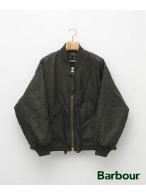 EDIFICE 【Barbour / バブアー】Flyer Field Jacket エディフィス ジャケット・アウター ブルゾン・ジャンパー カーキ ブラック【送料無料】