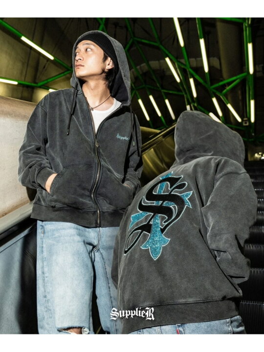 楽天市場】LHP SUPPLIER/サプライヤー/Exclusive Cross Zip Hoodie 
