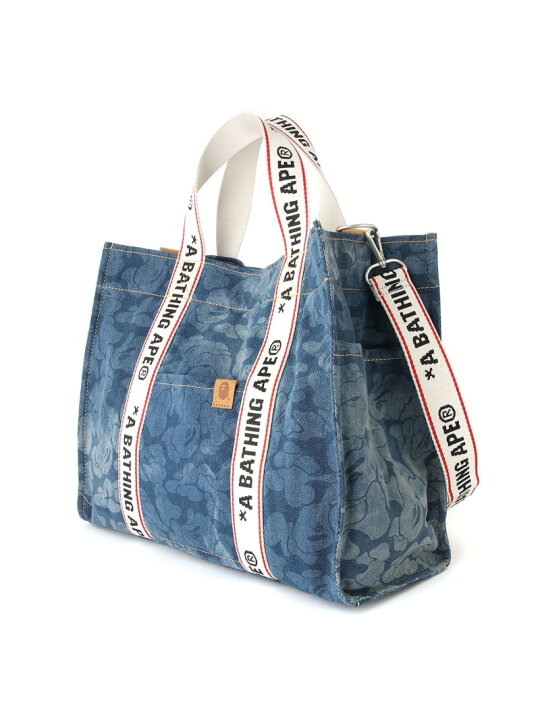 楽天市場】A BATHING APE SOLID CAMO DENIM 2WAY TOTE BAG ア 