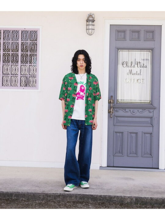 楽天市場】HYSTERIC GLAMOUR 和紙デニム バギーストレートパンツ 