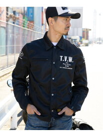 Vanson Leathers MESH COACH JACKET バンソンレザーズ ジャケット・アウター ライダースジャケット ブラック【送料無料】