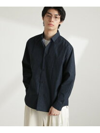 【SALE／30%OFF】NANO universe オリジナルパターンフラワープリントシャツ 長袖 ナノユニバース トップス シャツ・ブラウス ネイビー グレー ホワイト【RBA_E】【送料無料】