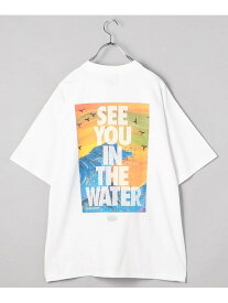 MAGIC NUMBER SEE YOU IN THE WATER ART by Cooga Supacat/ シーユーインザウォーター フリークスストア トップス カットソー・Tシャツ ホワイト ブラック【送料無料】
