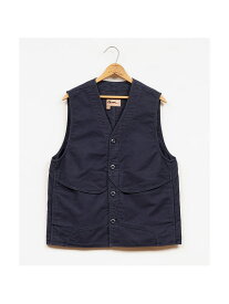 【SALE／30%OFF】Nigel Cabourn 【公式】ナイジェル・ケーボン / MAN / ワークベスト - モールスキン ナイジェル・ケーボン トップス その他のトップス グリーン ネイビー【RBA_E】【送料無料】