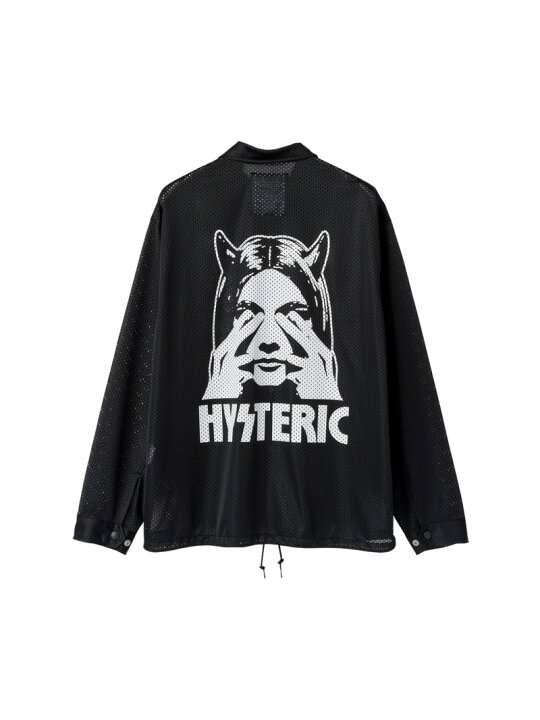 楽天市場】HYSTERIC GLAMOUR SEE NO EVIL メッシュコーチジャケット 