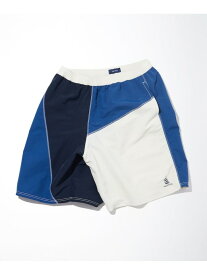 【SALE／30%OFF】NAUTICA Color Block Nylon Swim Shorts フリークスストア パンツ その他のパンツ グリーン ネイビー【RBA_E】【送料無料】