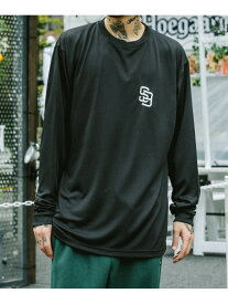 SBCY Sport DRY TEE L/S-CANNON- サブサエティ トップス カットソー・Tシャツ ブラック ホワイト【送料無料】