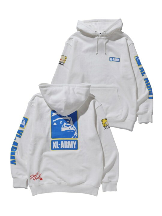 楽天市場】XLARGE XL-ARMY HOODED SWEAT パーカー XLARGE エクストラ 