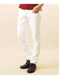 MK MICHEL KLEIN homme ホワイトストレッチパンツ ミッシェルクランオム パンツ その他のパンツ ホワイト【送料無料】