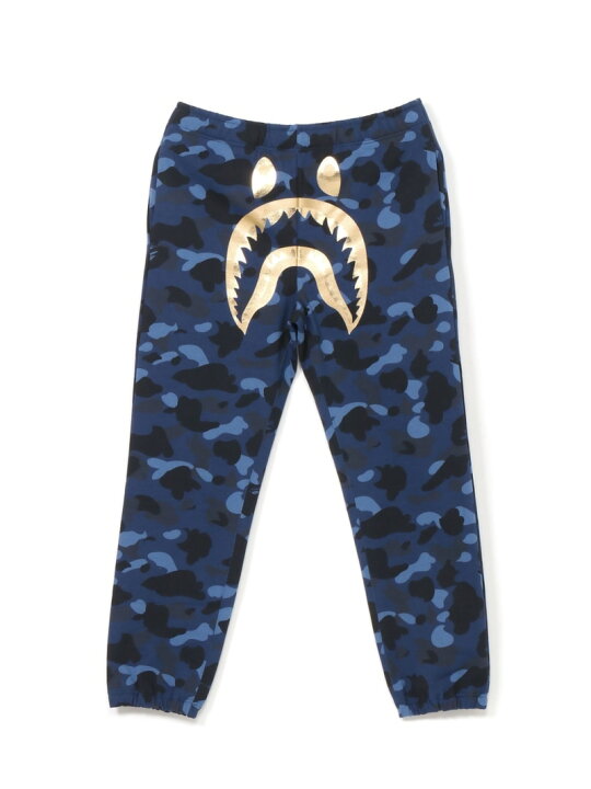 楽天市場】A BATHING APE COLOR CAMO SHARK SWEAT PANTS ア ベイシング  