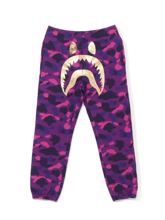 楽天市場】A BATHING APE COLOR CAMO SHARK SWEAT PANTS ア ベイシング 