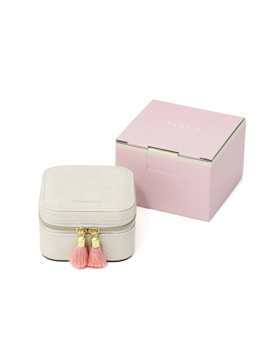 楽天市場 Francfranc フラビア トラベル ジュエリーボックス フランフラン 生活雑貨 収納用品 ホワイト 先行予約 Rakuten Fashion Men