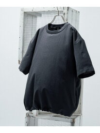【SALE／20%OFF】URBAN RESEARCH ITEMS 『接触冷感/速乾/イージーケア』WINDY MESH ジップポケットTシャツ アーバンリサーチアイテムズ トップス カットソー・Tシャツ ネイビー グレー ブラック【RBA_E】【送料無料】