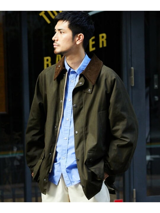 楽天市場】Barbour 別注 BIG BEDALE 24AW フリークスストア ジャケット  