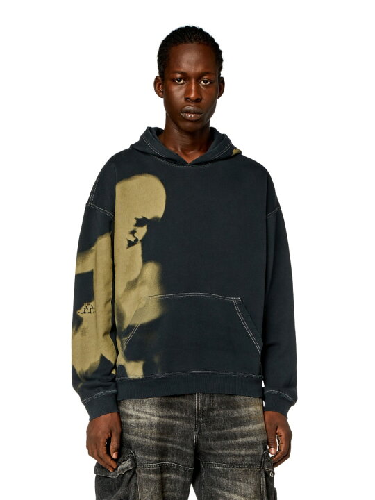 楽天市場】【SALE／40%OFF】DIESEL メンズ スウェット パーカー S-BOXT  