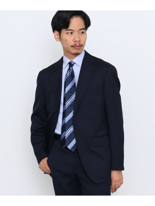 楽天市場】BEAMS HEART MEN ベーシック ソリッド 2ボタン スーツ 