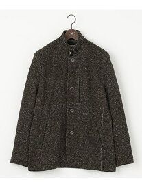 【SALE／50%OFF】JOSEPH ABBOUD 【キングサイズ・洗える】ツィーディーフリース ブルゾン ジョセフアブード ジャケット・アウター ブルゾン・ジャンパー ブラック ブラウン カーキ ネイビー【RBA_E】【送料無料】