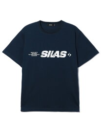 SILAS DEFECTIVE PIXEL S/S TEE SILAS サイラス トップス カットソー・Tシャツ ブラック ネイビー ホワイト【先行予約】*【送料無料】