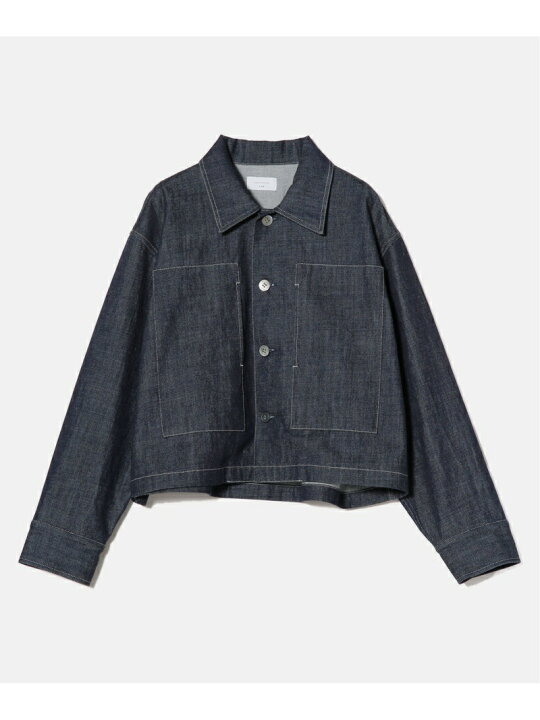 楽天市場】UNDECORATED (U)Organic Cotton Denim Short Jacket アンデ 