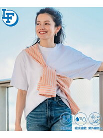 FREAK'S STORE ローソン×FREAK'S STORE リラックスフィット コンフォータブル Tシャツ / ローソンフリーク 【限定展開】 フリークスストア トップス カットソー・Tシャツ ブラック ホワイト