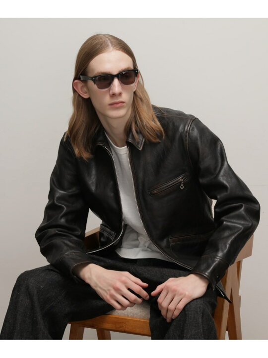 楽天市場】Schott LEATHER SPORTS JACKET/レザースポーツジャケット 