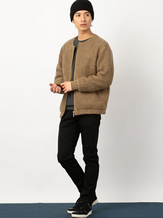 楽天市場】UNITED ARROWS green label relaxing ST ボア ノーカラー 