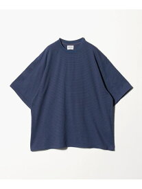 UNITED ARROWS 【別注】＜YONETOMI＞ボーダー クルーネック ショートスリーブ Tシャツ ユナイテッドアローズ トップス カットソー・Tシャツ グリーン ブラウン ブラック ネイビー【送料無料】