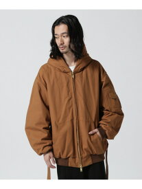 【SALE／30%OFF】GARDEN TOKYO Sasquatchfabrix./サスクワッチファブリックス/PUFF WORK HOODIE "BIGNESS" ガーデン ジャケット・アウター ブルゾン・ジャンパー ブラウン【RBA_E】【送料無料】