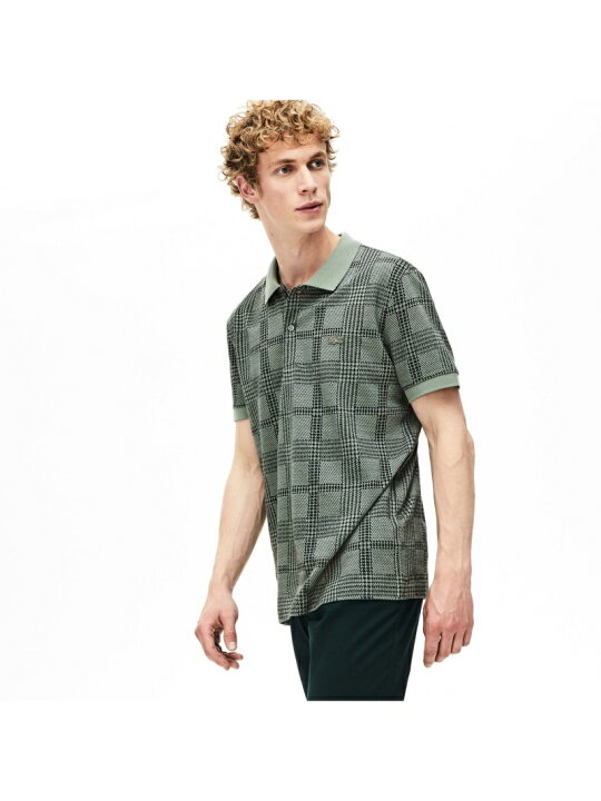 楽天市場】【SALE／50%OFF】LACOSTE グレンチェックポロ ラコステ 