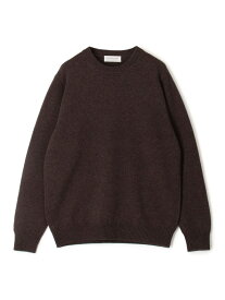 TOMORROWLAND MEN TOMORROWLAND TRICOT スーパーファインラムウール クルーネックプルオーバー トゥモローランド トップス ニット【送料無料】