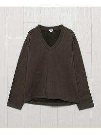 【SALE／40%OFF】BEAUTY&YOUTH UNITED ARROWS ＜H＞FRNCH TERRY V NECK SWEAT PULLOVER/スウェット ユナイテッドアローズ アウトレット トップス カットソー・Tシャツ グレー ホワイト ブラウン【RBA_E】【送料無料】