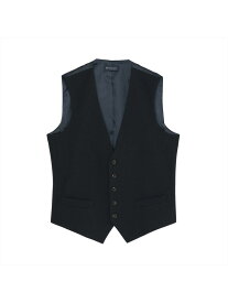 BRICK HOUSE by Tokyo Shirts 布帛 ジレ メンズ BM05J500DH50X00-20 トーキョーシャツ トップス ベスト・ジレ ネイビー【送料無料】